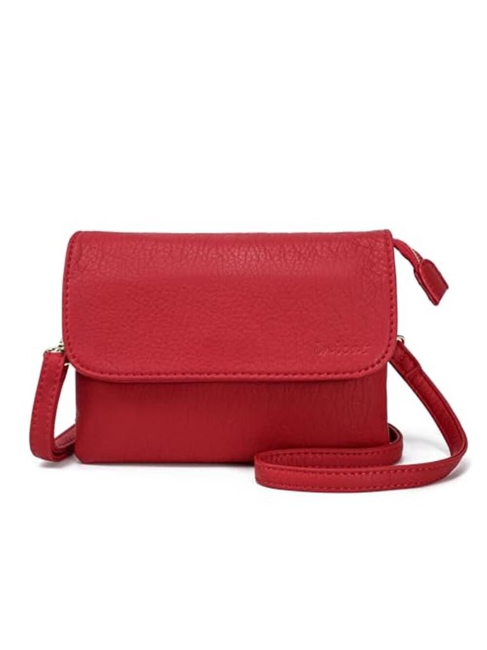 Women Small Crossbody Purse Faux Leather RFID Blocking Phone Bag Travel Wallet